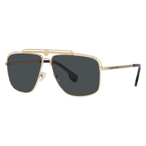 versace ve2242 sunglasses|Versace VE2242 Rectangular Sunglasses for Men .